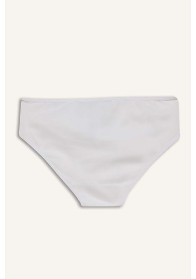 Defacto Snoopy Baskılı Penye 3lü Slip Külot Kız Çocuk H0183a826spwt34 Beyaz-wt34