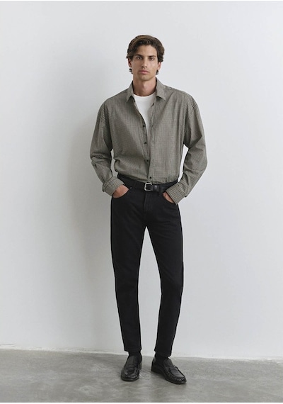 Mavi Erkek Mılan Washed Black Classic Comfort 0081090642 Classıc