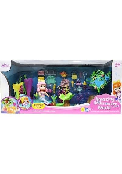 Nala'nın Denizaltı Macerası Oyun Seti Pembe Saçlı
