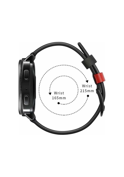 Huawei Watch Gt 3 46mm Uyumlu Krd-19 Deri Ucy Kordon-yeşil
