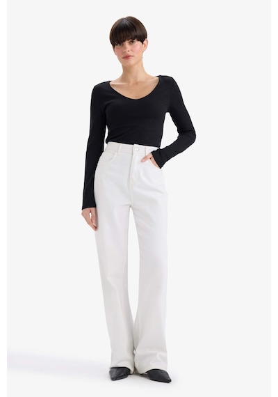 Defacto Slim Fit Dar Kesim Basic Düz Modal Uzun Kollu Tişört F7153ax25aubk81 SIYAH Defacto Slim Fit Dar Kesim Basic Düz Modal Uzun Kollu Tişört F7153ax25aubk81 SIYAH