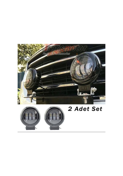 Motosiklet/off Road/atv/utv/traktör/tekne/yat Led Sis Farı Seti 2 Adet 30w Güç