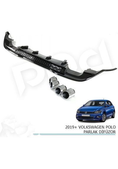 2019+ Volkswagen Polo Parlak Dıfuzor