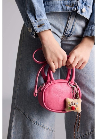 Defacto Charm Detaylı Çapraz Çanta Kız Çocuk G7573a8nspn174 Pembe-pn174