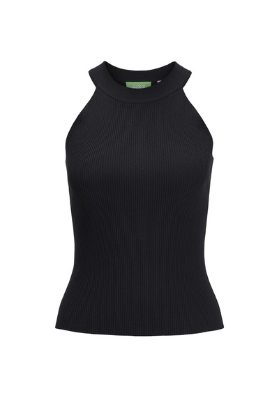 Jack & Jones Kadin Bisiklet Yaka Triko Üst - Sofia - 12266049 Siyah