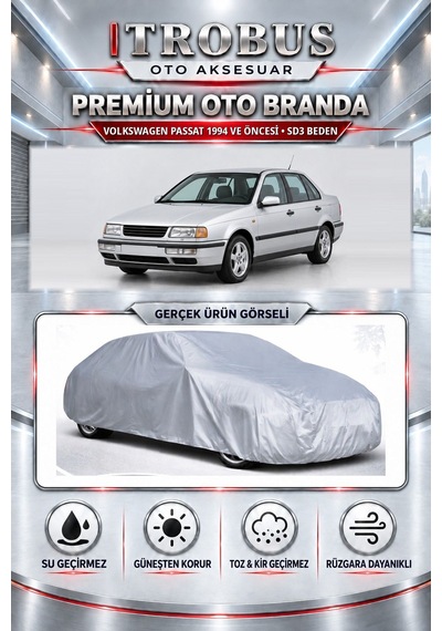 Volkswagen Passat 1994 Ve Öncesi Uyumlu Premium Araba Brandası Oto Branda Sd3 Beden