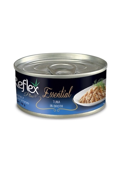 Reflex Plus Essential Atlantik Ton Balıklı Konserve Yetişkin Kedi Maması 70 G
