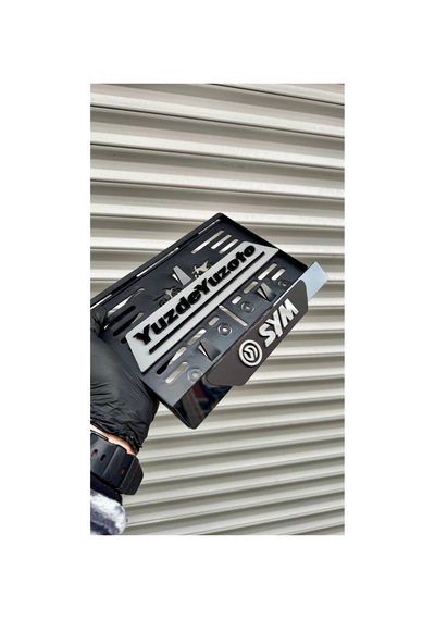 Sym Uyumlu Motor Plakalık - 857304178