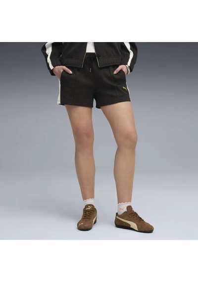 Puma T7 Pintuck Shorts 4 Siyah Kadın Şort
