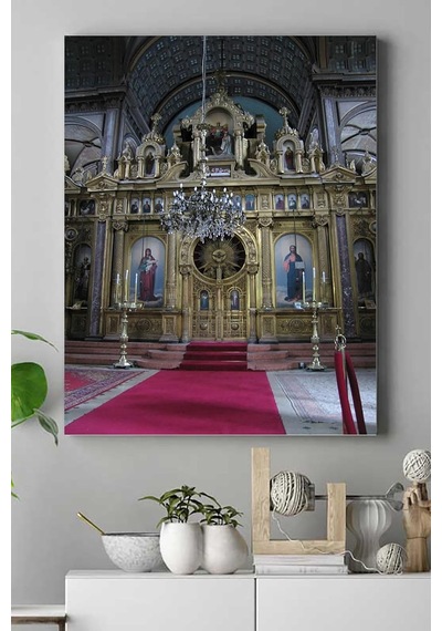 Kilise Kutsal Mekan Kanvas Tablo 4 21 X 30