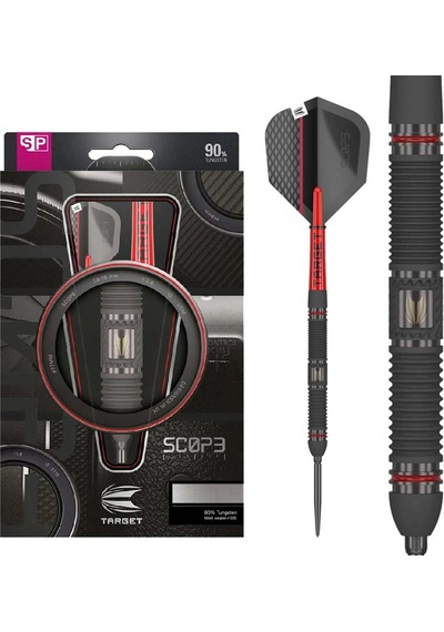 Target Scope 01 % 90 Tungsten Sp Çelik Uçlu Dart Oku