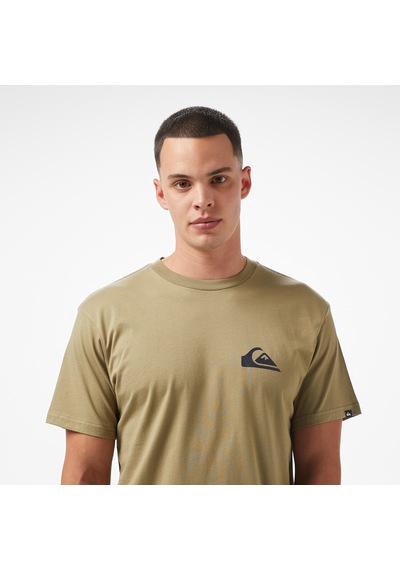 Quiksilver Ev Mini Logo Ss Erkek Haki T-shirt Eqyzt08042 Haki