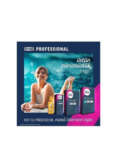 Veet Professional Bikini Bölgesi Tüy Dökücü Krem Seti 50 + 50 Ml 2 Adet