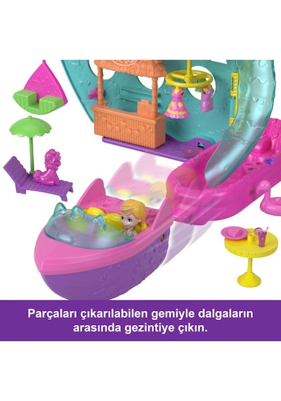Polly Pocket Unıcorn Dream Cruıse Oyun  Seti HWP26