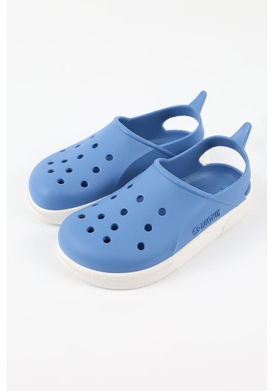 Boatilus Cloggy-b Jeans/white Erkek Çocuk Sandalet Mavi
