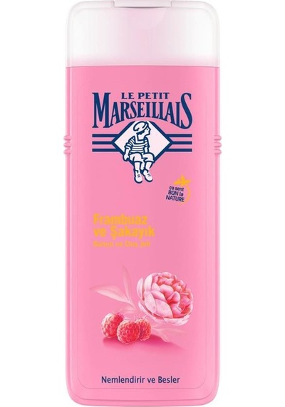 Le Petit Marseillais Frambuaz ve Şakayık Banyo ve Duş Jeli 400 ML
