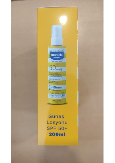 Mustela Güneş Losyon Sprey 200 Ml Spf 50+ 100 Ml Hydra Bebe Hediyeli 2026 Kofre