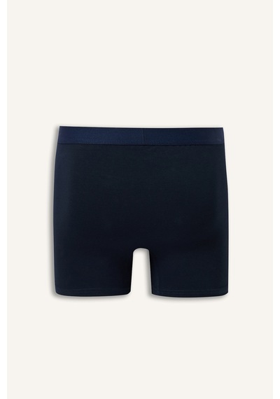 Defacto Regular Fit Şal Desenli 2li Pamuklu Boxer I7821ax26aunv135 Lacivert-nv135