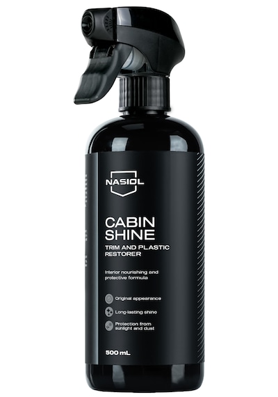 Nasiol Cabinshine Trim ve Plastik Korucuyu/Yenileyici 500 ML Plastik Yüzey Torpido Parlatıcı Bakımı