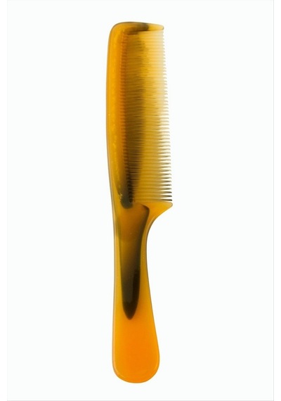 Düz - 402 - Saplı Plastik Tarak - Spt-gld - - Sarı Diğer