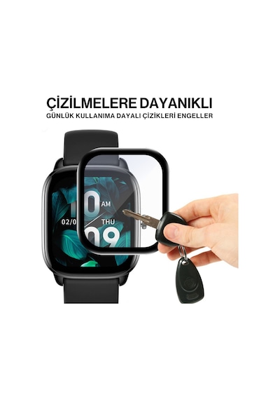 Xiaomi Redmi Watch 4 Uyumlu 3d Full Ekran Koruyucu