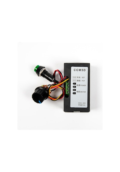 CCM5D Dijital LED Ekranlı 6V-12V-24V PWM DC Motor Hız Kontrolcüsü