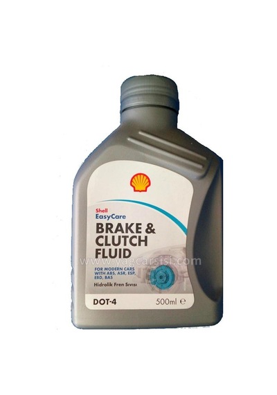 Shell Brake And  Clutch Fluıd Dot 4  500 Ml