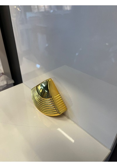 Shell Metal Kulp 64mm Altın Dolap Kapak Tv Ünite Mutfak Modern Çekmece Mobilya Kulbu Gold Komidin