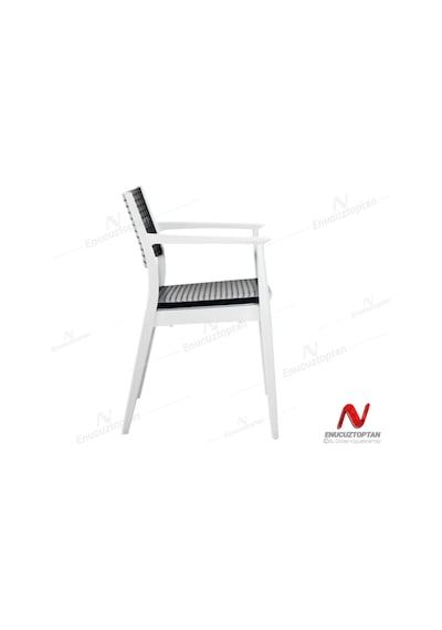 Novussi Seginus Beyaz Bahçe Masa Takımı Camlı Masa + 4 Koltuk | Novussi Seginus Beyaz Bahçe Masa Takımı Camlı Masa + 4 Koltuk |