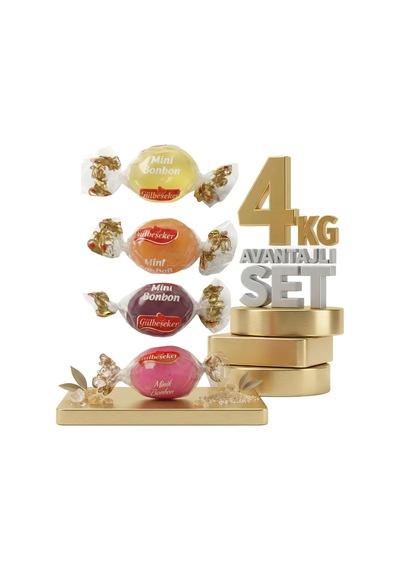 Afia Meyveli Mini Bonbon Şeker 4x1 Kg
