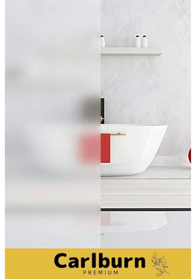 Özel Üretim İç Göstermeyen Yapışkan İz Bırakmaz Uv Engelleyici Buzlu Cam Filmi 5 Metre X 60 Cm
