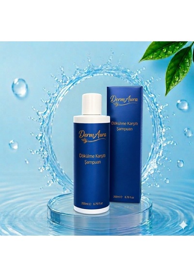 Dermaura Dökülme Karşıtı Kafein & Biotin İçerikli Güçlendirici Saç Bakım Şampuanı 200 ML