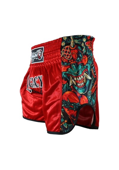 Dragondo Kb356 Legacy Kick Boks Şortu Muaythai Şortu Kırmızı