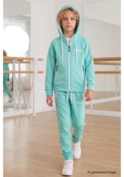 Pina Kids Erkek Çocuk Scuba Atheletic Reglan Kol Kapüşonlu Dalgıç Kumaş Eşofman Takımı Esf7028 Su Yeşili Pina Kids Erkek Çocuk Scuba Atheletic Reglan Kol Kapüşonlu Dalgıç Kumaş Eşofman Takımı Esf7028 Su Yeşili