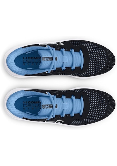 Under Armour Kadın Ua Charged Pursuit 3 Big Logo Koşu Ayakkabısı Mavi Siyah 3026523-004 Mavi
