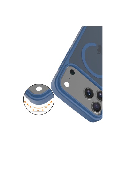Joko Apple İphone 17 Pro Max/18 Pro Max Jota Magsafe Kapak Mavi