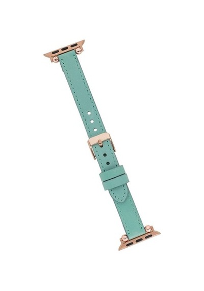 Bouletta Apple Watch Uyumlu Deri Kordon 42-44-45Mm Ferro Brn7 Yeş