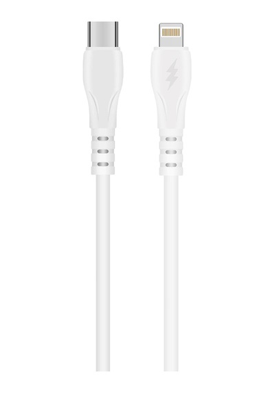Type-c Lightning Şarj Kablosu 20w Süper Hızlı Şarj Apple Uyumlu iPhone Data Ve Şarj Kablosu Beyaz
