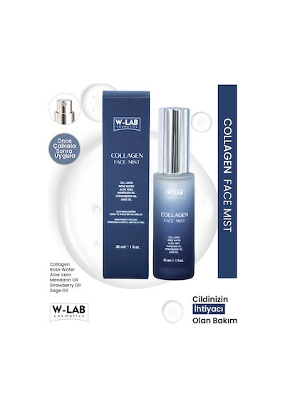 W-Lab Cosmetics Collagen Face Mist 30 Ml