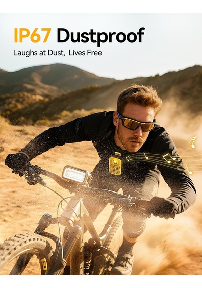 Wearable Bluetooth Speakers, Clip-on Wireless Ip67 Waterproof Small Portable Magnetic Speaker With Light, Clean Sound/bluetooth 5.4/enc Built-in Mic/lightweight Speaker For Outdoor/work Wearable Bluetooth Speakers, Clip-on Wireless Ip67 Waterproof Small Portable Magnetic Speaker With Light, Clean Sound/bluetooth 5.4/enc Built-in Mic/lightweight Speaker For Outdoor/work