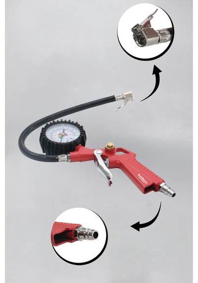 Gaptools Havalı Lastik Şişirme Ve Ölçme Gpls01