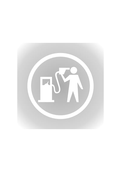 Benzin Deposu Sticker Araba Yakıt Deposu Oto Araba Sticker