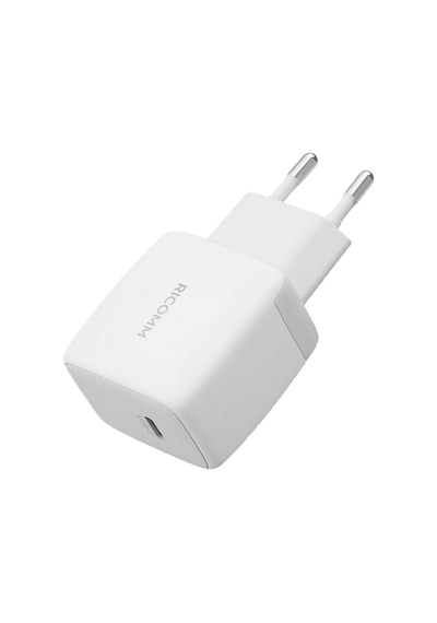 Ricomm 20W GaN USB-C QC4.0 PD Hızlı Şarj Cihazı + 2 M Type-C 60W Şarj Kablosu
