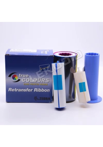 800012-445 Ymck Renkli Şerit 625 Baskı Retransfer Ribbon Yeniden Transfer Ribonu