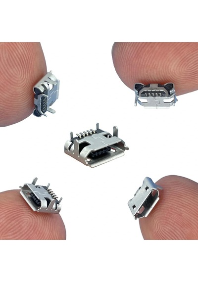 Ic-266a-1 Micro Usb Konnektör Mikro Usb Soket 4 Şase 5 Pin