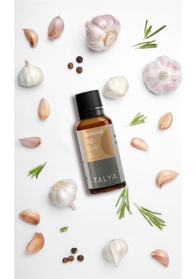 Talya Soğuk Sıkım %100 Saf ve Doğal Saç Dökülmeleri İçin Sarımsak Yağı 20 ML