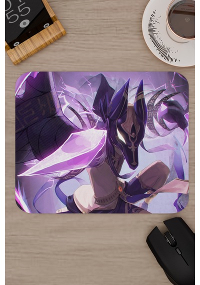 Cyno Genshin Impact Anime Gacha V4 - 22x18 Gaming Mouse Pad Fare Altlığı