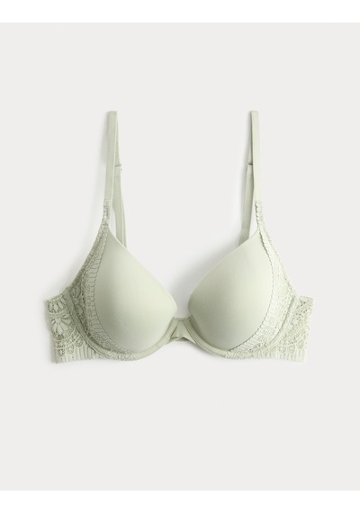 Marks & Spencer Body Soft:trade Mark: Wired T Shirt Sütyeni Yeşil
