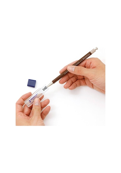 Penco Prime Timber 2.0 Mm Pencil & Sharpener Set Mekanik Uçlu Kalem Ve Kalemtraş Seti Mint Yeşil