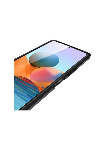 Xiaomi Redmi Note 10 Pro Kılıf Zore Niss Silikon Kapak Kırmızı